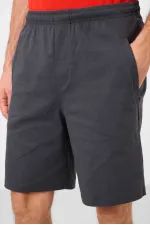 Short chino extensible léger, coupe standard, tissé, Tommylife Wholesale, gris, référence 81292