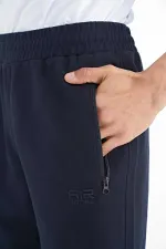 Tommylife Toptan Ryan Standart Kalıp Basic Erkek Şort 81239 Lacivert