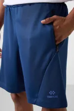 Tommylife Toptan Rahat Kalıp Basic Erkek Şort 81273 Parlament