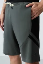 Short basique confort Tommylife pour homme, modèle 81281, kaki