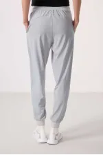 0489 Chemisier en maille à col licou - Biscuit