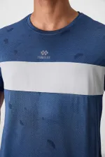 Tommylife Toptan O Yaka Standart Kalıp Aktif Spor Erkek T-Shirt 88398 Parlament