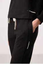 Ensemble de survêtement oversize à capuche Tommylife pour femme - 95336 Noir