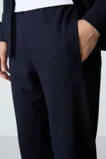 Ensemble de survêtement Tommylife Wholesale Relaxed Fit Basic pour homme 85260 Bleu marine