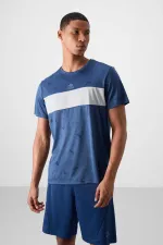 Tommylife Toptan O Yaka Standart Kalıp Aktif Spor Erkek T-Shirt 88398 Parlament