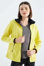 Tommylife Toptan Gri Basic Kısa Kol Standart Kalıp V Yaka Kadın T-Shirt - 97145