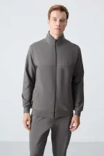 Ensemble de survêtement Tommylife Wholesale Relaxed Fit Basic pour homme 85260 Gris foncé