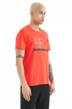 Tommylife Wholesale Conan Crew Neck Standard Fit Printed Men's T-Shirt 88209 Fiesta