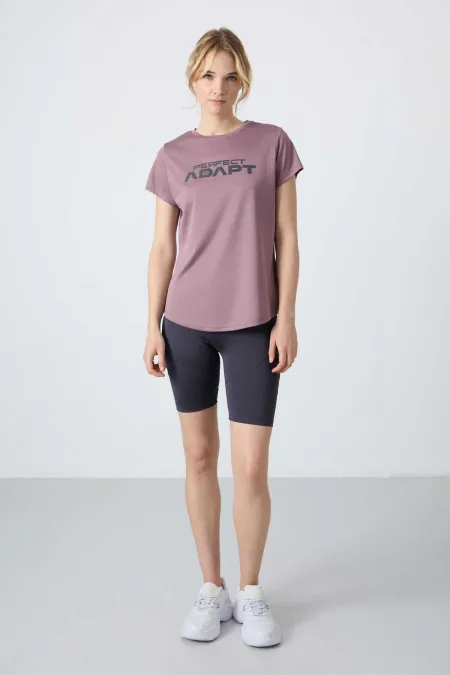 Leggings motardes taille haute Tommylife pour femmes, couleur anthracite, référence 91013