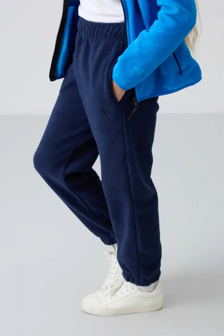 Pantalon de jogging Tommylife Wholesale pour filles de 7 à 15 ans, coupe standard, référence 75155, indigo