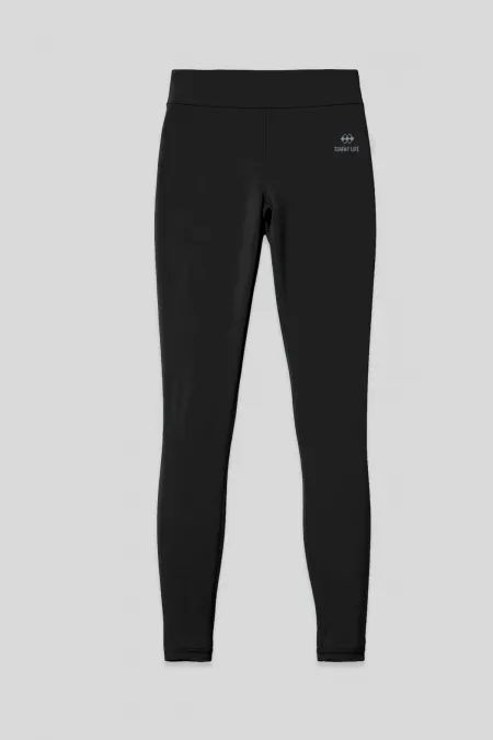 Leggings noirs slim fit pour filles Tommylife (vente en gros) - 75046