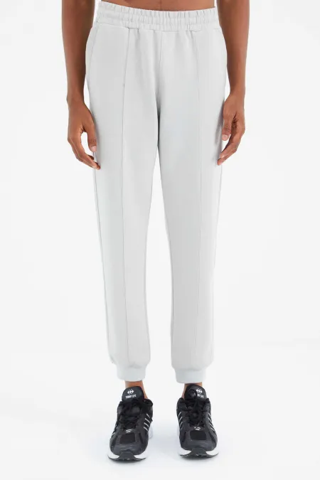 Tommylife Wholesale Men's Sweatpants with Stone Lace-Up Front Stitching Detail, Standard Fit - 84994