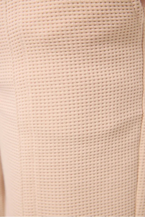 Tommylife Toptan Pamuklu Yumuşak Dokulu Standart Fit Basic Erkek Çocuk Şort 11289 Bej