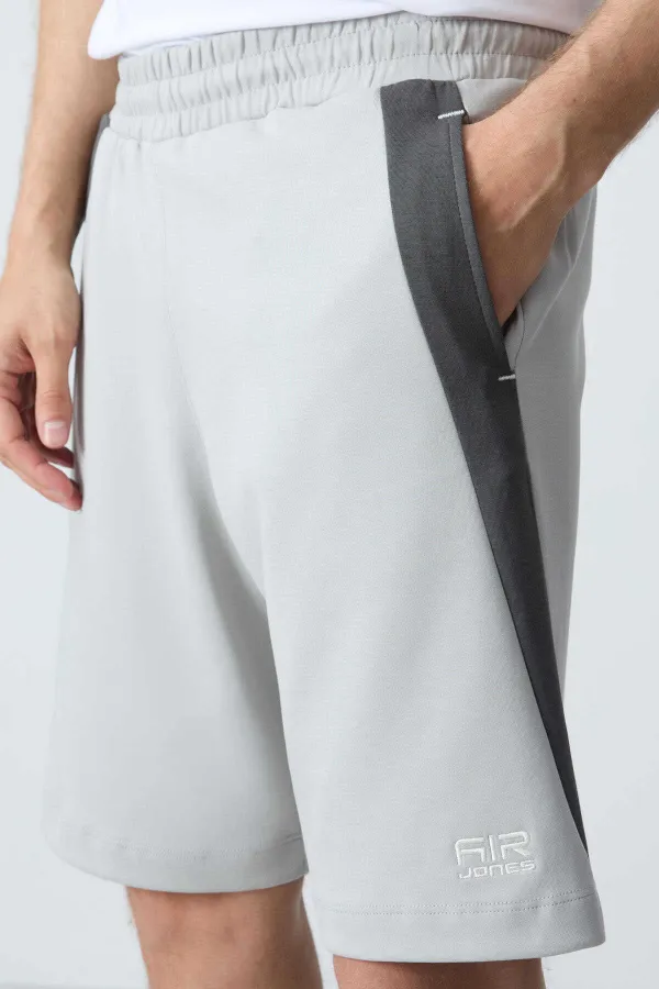 Short basique confort Tommylife pour homme, coloris Stone, référence 81280 (vente en gros)