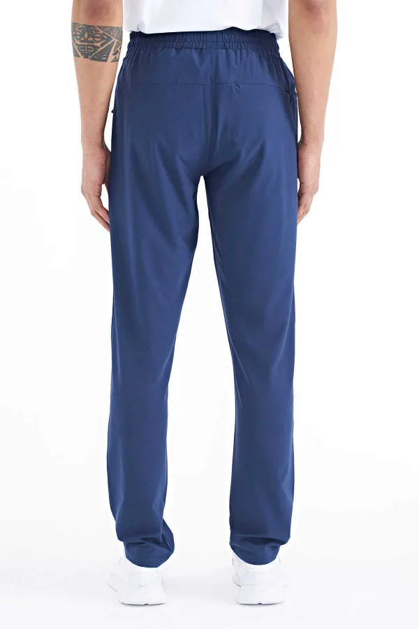Pantalon de survêtement Tommylife Wholesale Classic Leg Standard Fit à trois poches pour homme 84768 Indigo