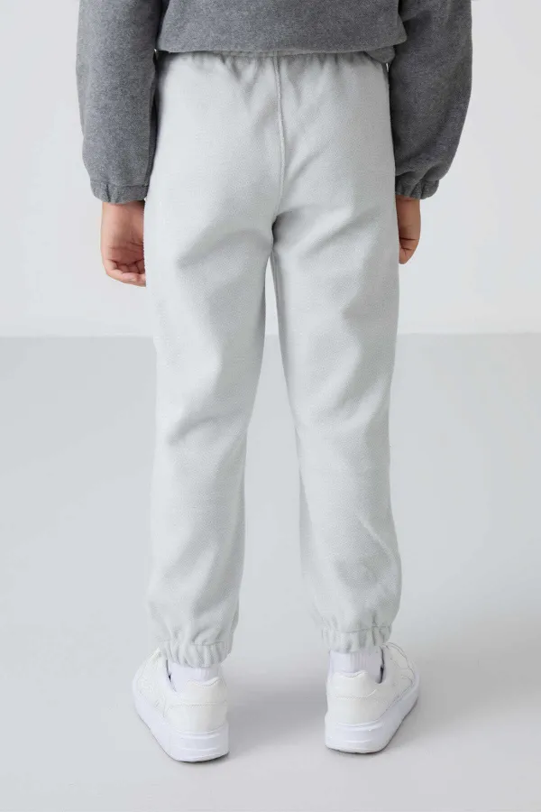 Tommylife Wholesale Waiter Boy Jogger Standard Fit Boys' Fleece Sweatpants 11220 Stone
