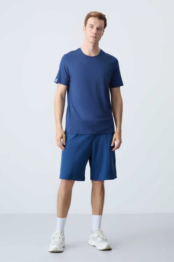 Tommylife Toptan Comfort Fit Basic Erkek Şort 81277 Parlament