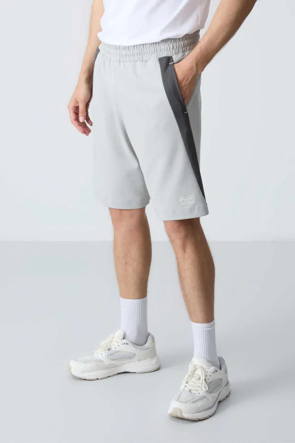 Short basique confort Tommylife pour homme, coloris Stone, référence 81280 (vente en gros)