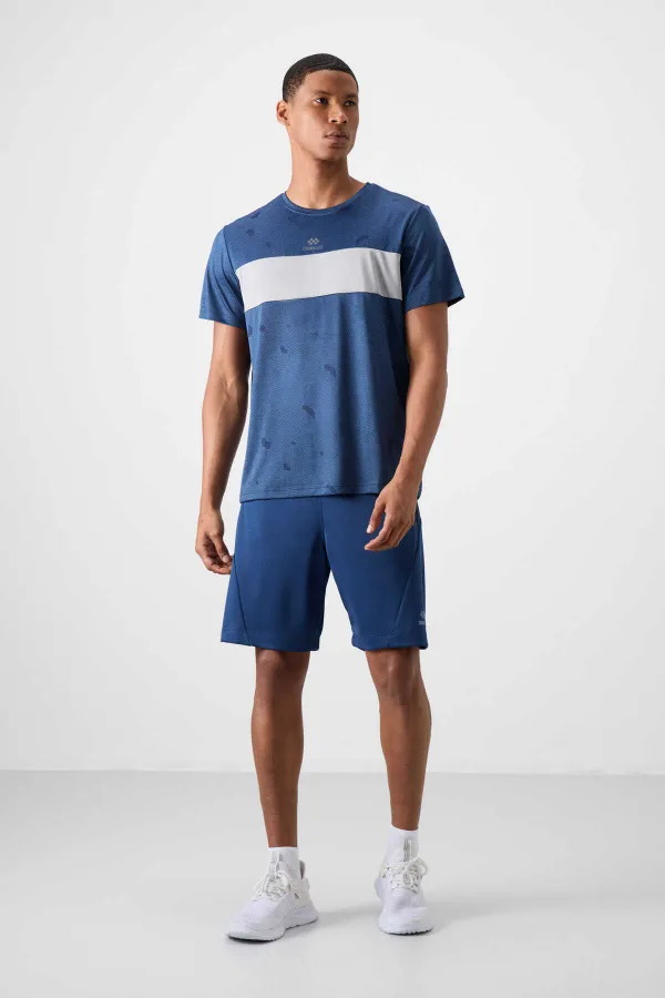 Tommylife Toptan O Yaka Standart Kalıp Aktif Spor Erkek T-Shirt 88398 Parlament