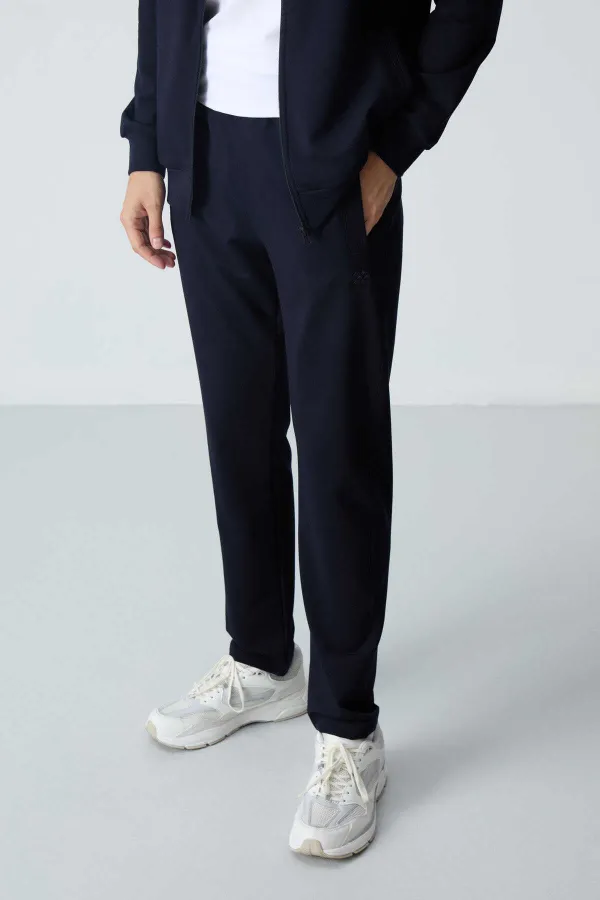 Ensemble de survêtement Tommylife Wholesale Relaxed Fit Basic pour homme 85260 Bleu marine