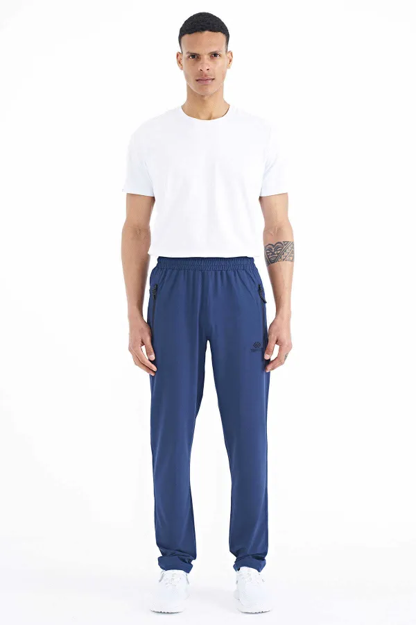 Pantalon de survêtement Tommylife Wholesale Classic Leg Standard Fit à trois poches pour homme 84768 Indigo