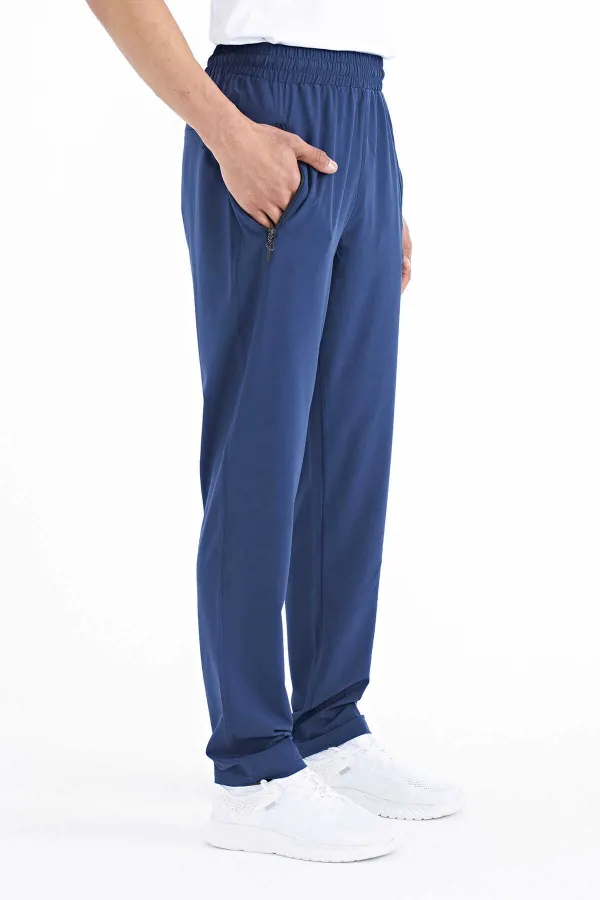 Pantalon de survêtement Tommylife Wholesale Classic Leg Standard Fit à trois poches pour homme 84768 Indigo
