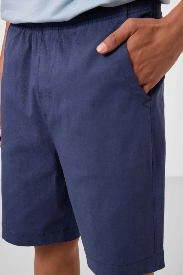 Short chino extensible léger, coupe standard, tissé, Tommylife Wholesale 81293 Parliament