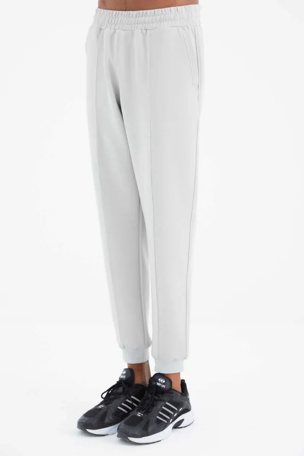 Tommylife Toptan Taş Bağcıklı Ön Dikiş Detaylı Standart Kalıp Erkek Eşofman Alt - 84994