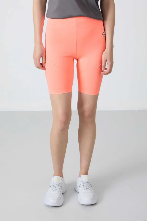 Tommylife Wholesale High Waist Biker Women's Leggings 91013 Baby Pink