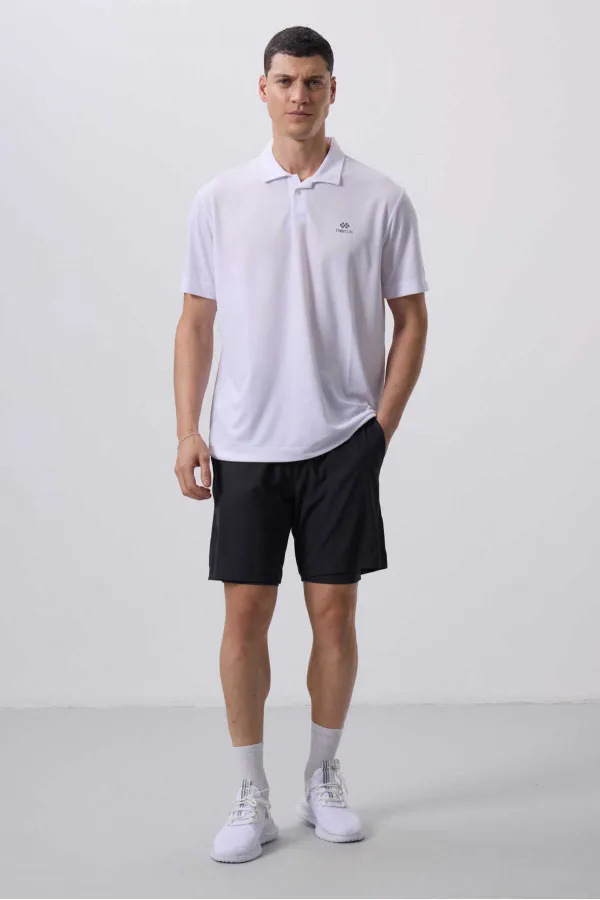 Leggings et shorts Tommylife en polyester coupe standard pour hommes, coloris anthracite, référence 81287.