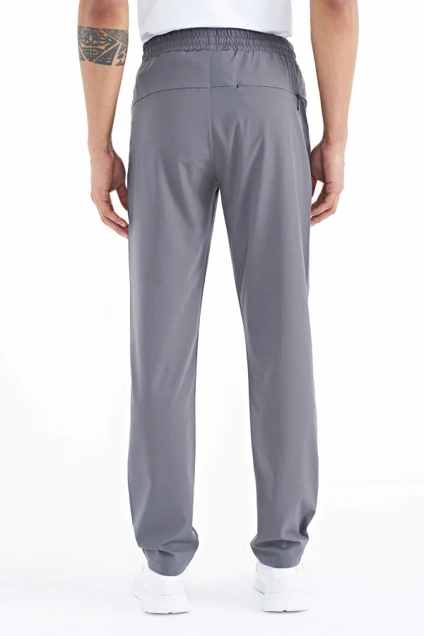 Bas de survêtement Tommylife pour homme, coupe classique, coupe standard, trois poches, 84768 kaki