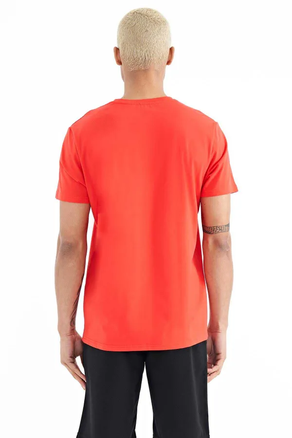 Tommylife Toptan Stew O Yaka Standart Kalıp Baskılı Erkek T-Shirt 88229 Fiesta