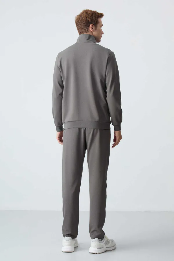 Ensemble de survêtement Tommylife Wholesale Relaxed Fit Basic pour homme 85260 Gris foncé