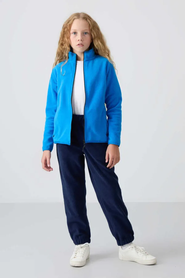 Pantalon de jogging Tommylife Wholesale pour filles de 7 à 15 ans, coupe standard, référence 75155, indigo