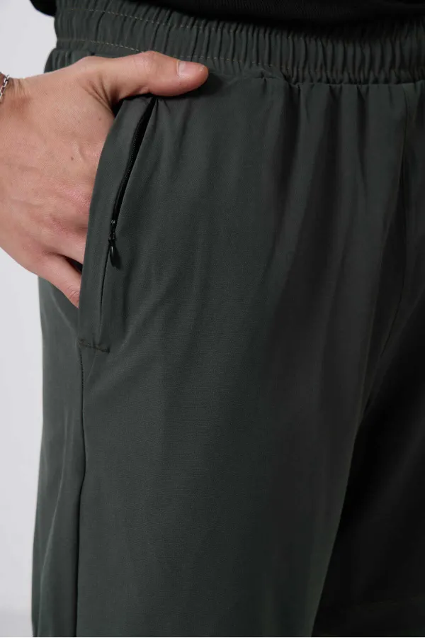 Collants et shorts Tommylife en polyester à motif standard pour homme, vente en gros, 81287 kaki