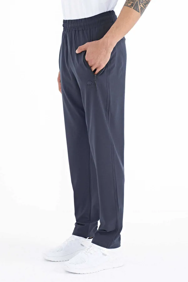 Pantalon de survêtement Tommylife Wholesale Classic Leg Standard Fit à trois poches pour homme anthracite 84768