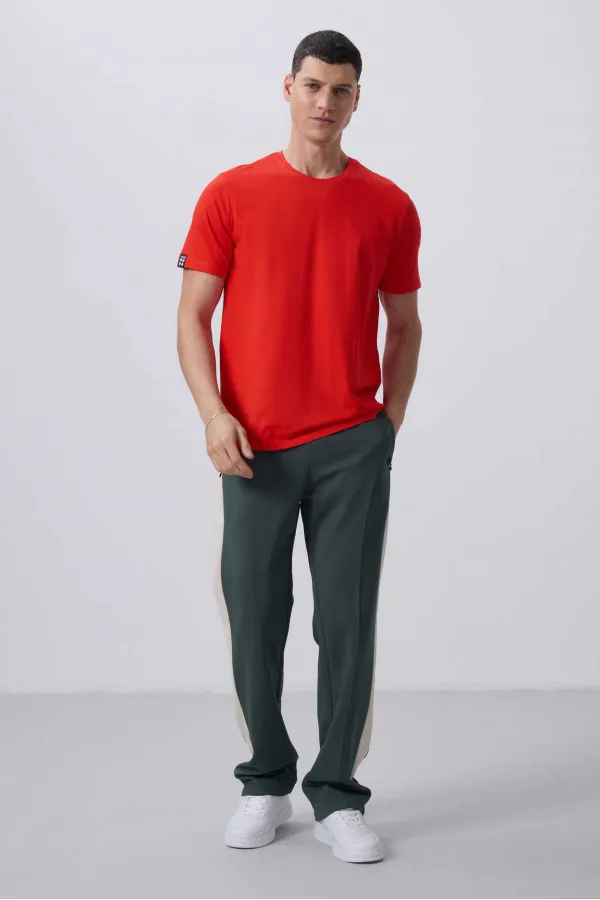 T-shirt basique Tommylife à col rond et coupe standard pour homme, référence 87911 Fiesta