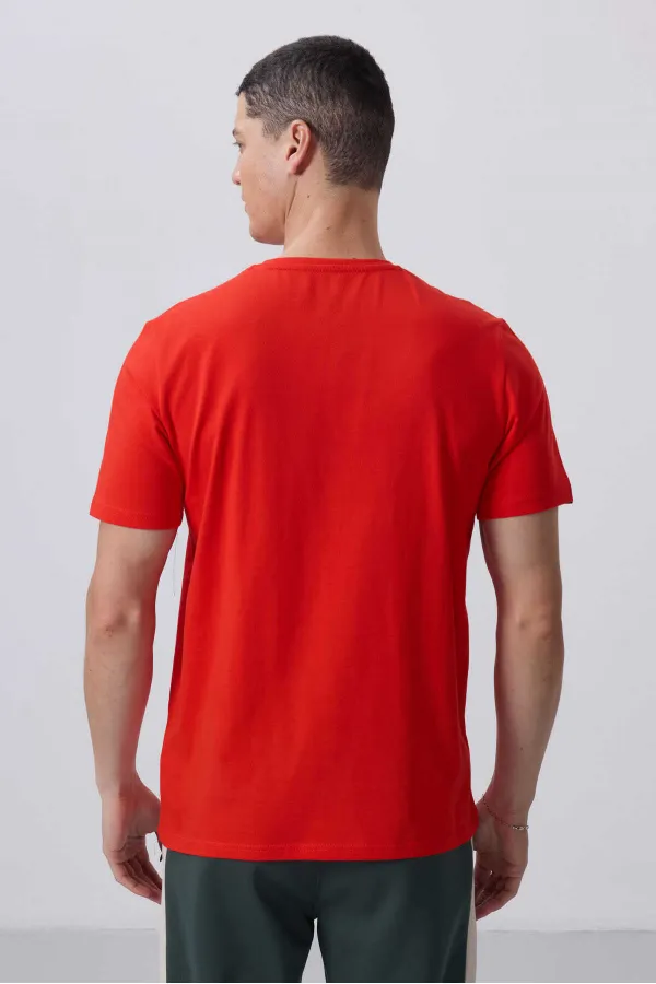 T-shirt basique Tommylife à col rond et coupe standard pour homme, référence 87911 Fiesta