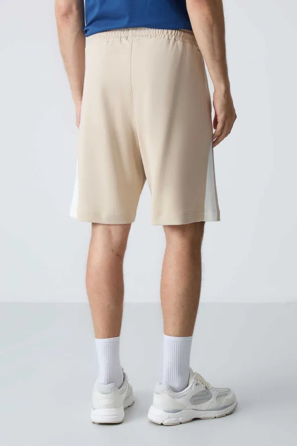 Tommylife Toptan Comfort Fit Basic Erkek Şort 81280 Bej
