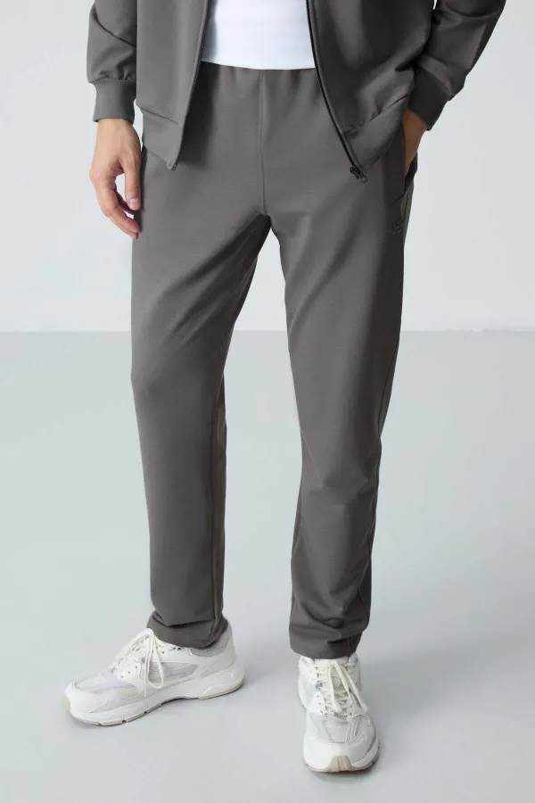 Ensemble de survêtement Tommylife Wholesale Relaxed Fit Basic pour homme 85260 Gris foncé