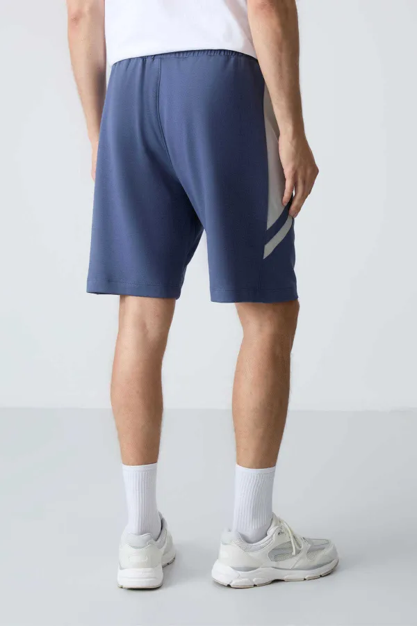 Tommylife Toptan Comfort Fit Basic Erkek Şort 81281 Petrol