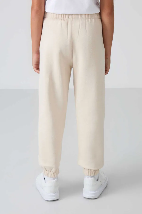 Pantalon de jogging Tommylife Wholesale Waiter Boy, coupe standard, pour garçon, référence 11225, beige.