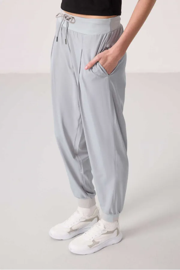 0489 Chemisier en maille à col licou - Biscuit