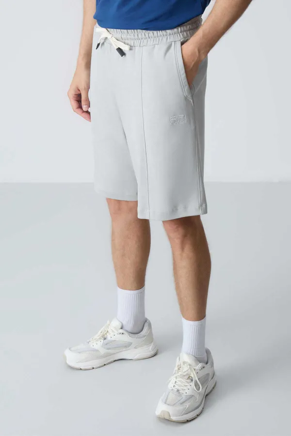 Tommylife Wholesale Comfort Fit Basic Men's Shorts 81277 Stone