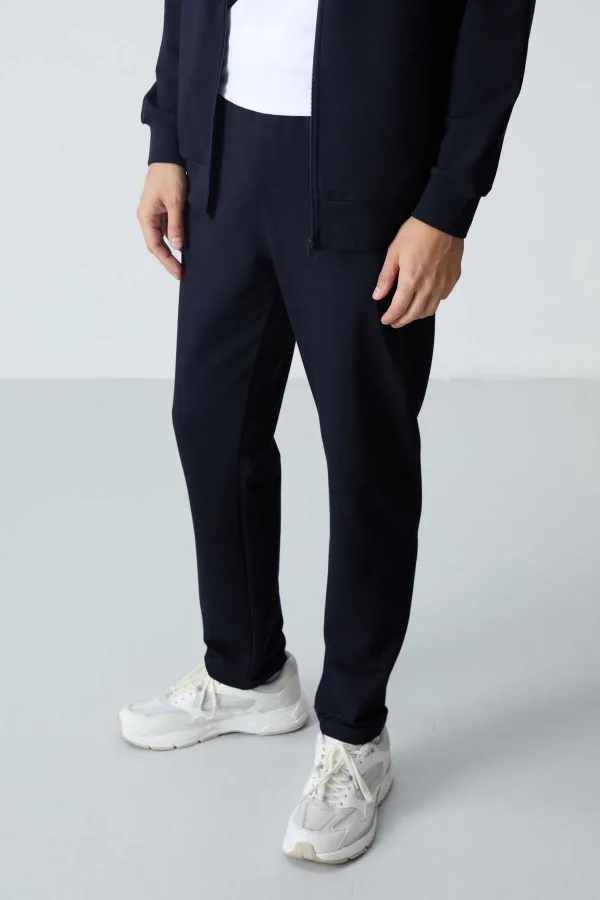 Ensemble de survêtement Tommylife Wholesale Relaxed Fit Basic pour homme 85260 Bleu marine