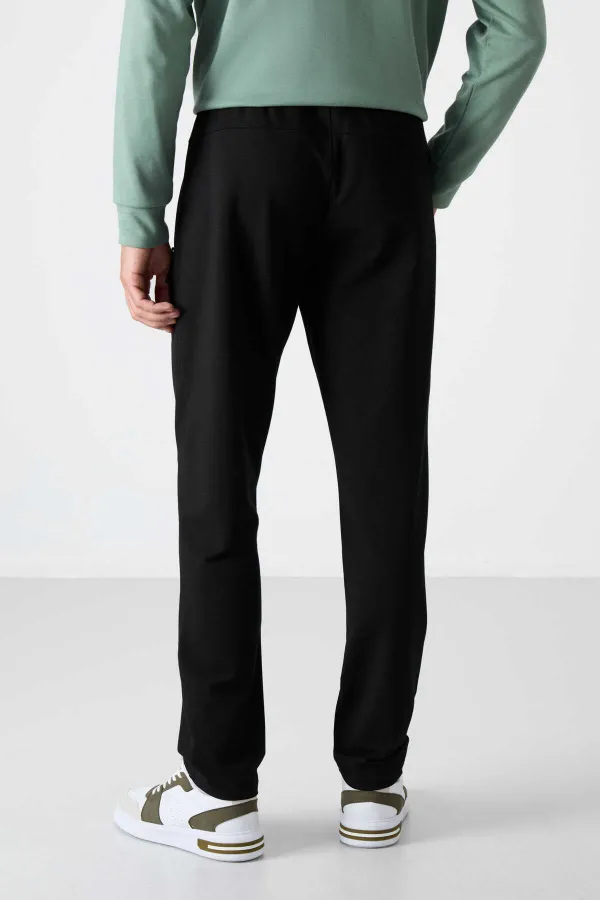 Bas de survêtement Tommylife Slim Fit Classic Leg pour homme, vente en gros, 84671, noir