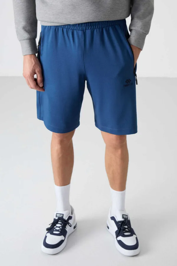 Short basique coupe standard pour homme Tommylife Wholesale 81136 Parliament