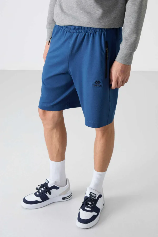 Short basique coupe standard pour homme Tommylife Wholesale 81136 Parliament