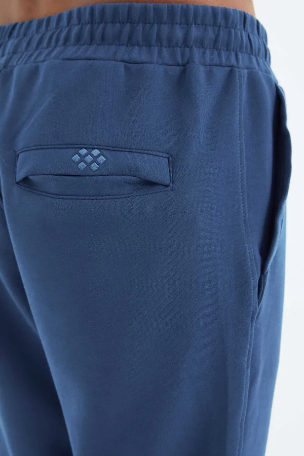 Tommylife Toptan Parlıament Bağcıklı Ön Dikiş Detaylı Standart Kalıp Erkek Eşofman Alt - 84994