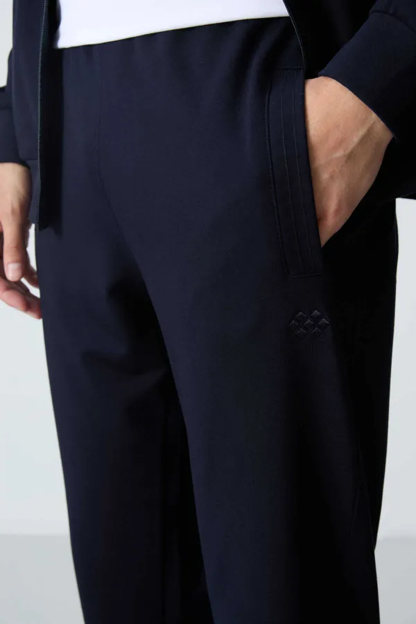 Ensemble de survêtement Tommylife Wholesale Relaxed Fit Basic pour homme 85260 Bleu marine